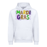 White mardi gras Urban Hoodie - AdoDesignShop