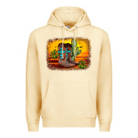 Pina Colada cross sunset backgraund Premium Hoodie - JahusDesignShop