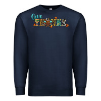 Navy give thanks Premium Sweatshirt - RanaPortraitStore