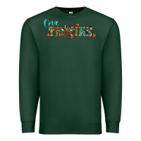 Sports Green give thanks Premium Sweatshirt - RanaPortraitStore