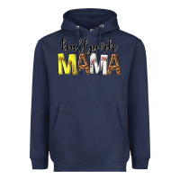 Navy ballpark mama Heavyweight Hoodie - texasbilliewilder