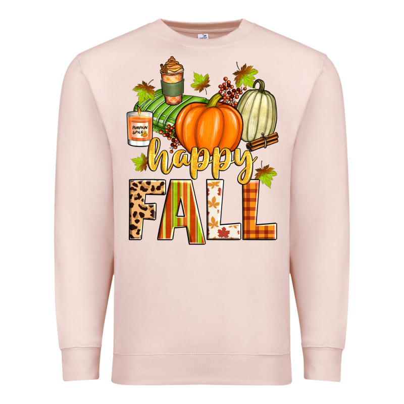 Happy Fall Premium Sweatshirt by Zillion Design Studio | Teevron