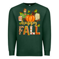 Sports Green happy fall Premium Sweatshirt - Zillion Design Studio