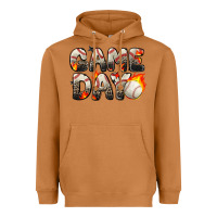 Meerkat game day baseball leopard Heavyweight Hoodie - Zillion Design Studio