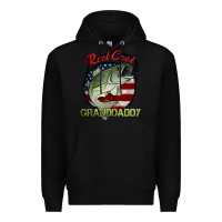 Black reel cool granddaddy fishing Premium Hoodie - Jasminsmagicworld