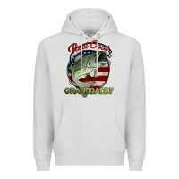 Dove Grey reel cool granddaddy fishing Premium Hoodie - Jasminsmagicworld