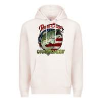 Pale Pink reel cool granddaddy fishing Premium Hoodie - Jasminsmagicworld