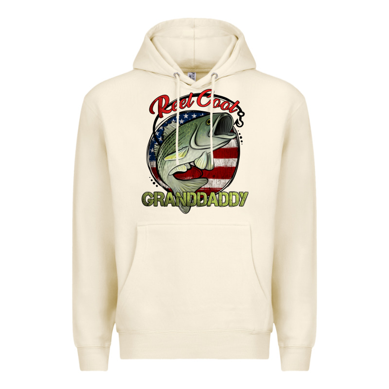 Reel Cool Granddaddy Fishing Premium Hoodie by Jasminsmagicworld | Teevron