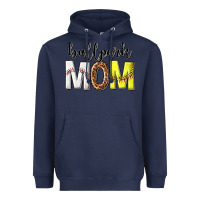 Navy ballpark mom Heavyweight Hoodie - texasbilliewilder