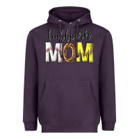 Plum ballpark mom Heavyweight Hoodie - texasbilliewilder