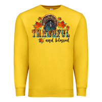 Lemon thankful and blessed Premium Sweatshirt - RanaPortraitStore
