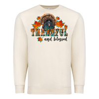 Sandshell thankful and blessed Premium Sweatshirt - RanaPortraitStore