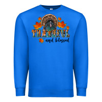 True Royal thankful and blessed Premium Sweatshirt - RanaPortraitStore