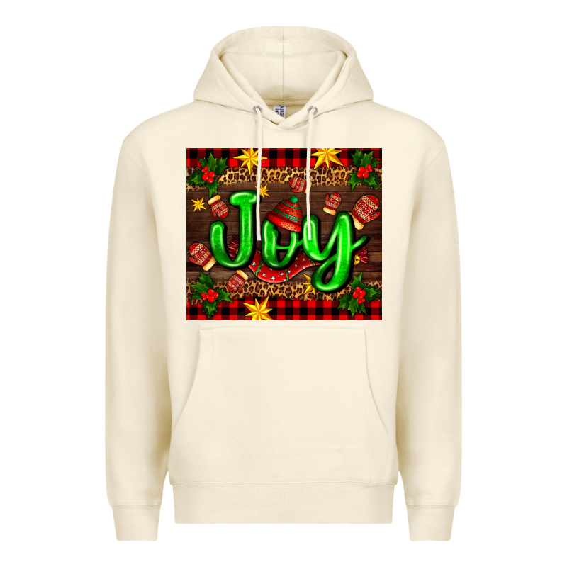 Joy With Gloves For Christmas Premium Hoodie by AdoDesignShop | Teevron
