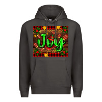 Smoke joy with gloves for Christmas Premium Hoodie - AdoDesignShop