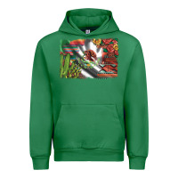 Emerald mexico flag sunflowers roses and cactus with serape aztec and leopard Urban Hoodie - Artiststas