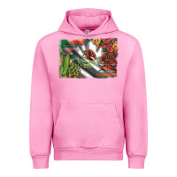 Fuchsia Pink mexico flag sunflowers roses and cactus with serape aztec and leopard Urban Hoodie - Artiststas