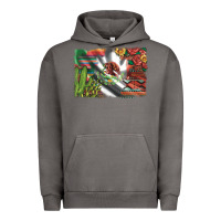 Pigment Tornado mexico flag sunflowers roses and cactus with serape aztec and leopard Urban Hoodie - Artiststas