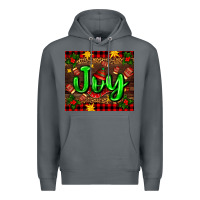 Rock joy with gloves for Christmas Premium Hoodie - AdoDesignShop