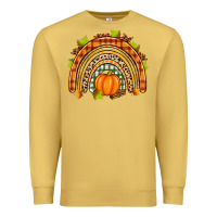 Antique Gold fall rainbow Premium Sweatshirt - Zillion Design Studio