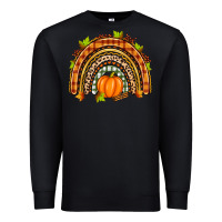 Black fall rainbow Premium Sweatshirt - Zillion Design Studio