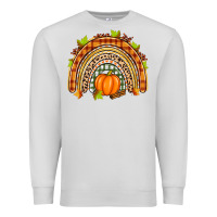 Dove Grey fall rainbow Premium Sweatshirt - Zillion Design Studio
