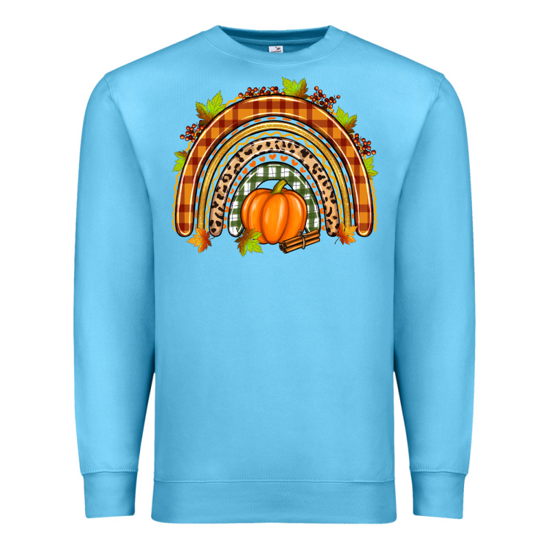 Fall Rainbow Premium Sweatshirt by Zillion Design Studio | Teevron