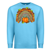 Ocean Blue fall rainbow Premium Sweatshirt - Zillion Design Studio