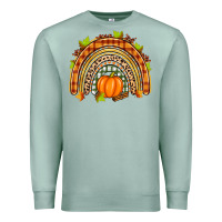 Seafoam fall rainbow Premium Sweatshirt - Zillion Design Studio
