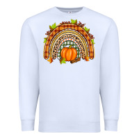 White fall rainbow Premium Sweatshirt - Zillion Design Studio