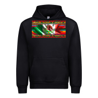 Black mexico flag serape roses leopard and glitter licanse plate Urban Hoodie - Artiststas