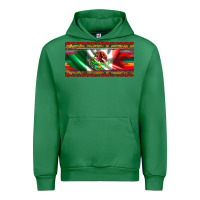 Emerald mexico flag serape roses leopard and glitter licanse plate Urban Hoodie - Artiststas