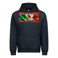 Mexico Flag Serape Roses Leopard And Glitter Licanse Plate Urban Hoodie | Teevron