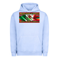 Pigment Grape Ice mexico flag serape roses leopard and glitter licanse plate Urban Hoodie - Artiststas