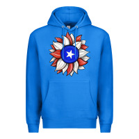 True Royal sunflower puerto rico flag Premium Hoodie - JahusDesignShop