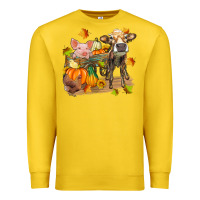 Lemon fall farm animals Premium Sweatshirt - Zillion Design Studio