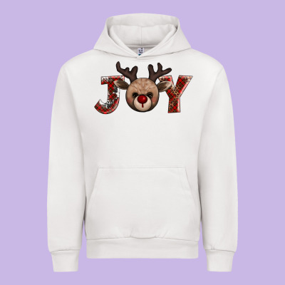 Joy Reindeer Urban Hoodie Designed By Adodesignshop