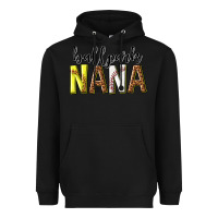 Black ballpark nana with leopard Heavyweight Hoodie - texasbilliewilder