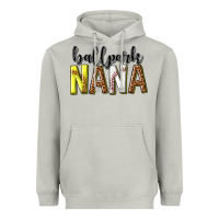Moon Dust ballpark nana with leopard Heavyweight Hoodie - texasbilliewilder