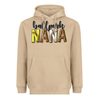 Mushroom ballpark nana with leopard Heavyweight Hoodie - texasbilliewilder