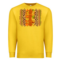 Lemon fall brushstroke Premium Sweatshirt - Zillion Design Studio