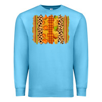Ocean Blue fall brushstroke Premium Sweatshirt - Zillion Design Studio