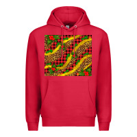Cardinal merry with mistletoe Premium Hoodie - AdoDesignShop