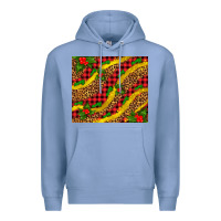 Colony Blue merry with mistletoe Premium Hoodie - AdoDesignShop