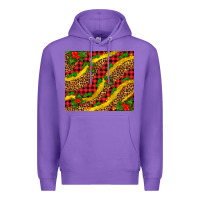 Purple merry with mistletoe Premium Hoodie - AdoDesignShop
