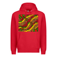 Red merry with mistletoe Premium Hoodie - AdoDesignShop