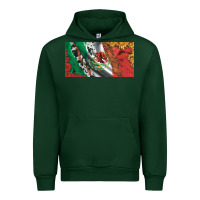 Forest Green mexico flag cowhide leopard sunflower and roses licanse  plate Urban Hoodie - Artiststas