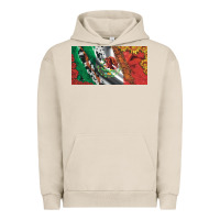 Pigment French Oak mexico flag cowhide leopard sunflower and roses licanse  plate Urban Hoodie - Artiststas