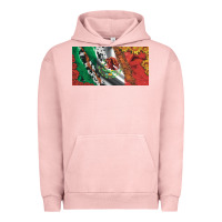 Pigment Salmon mexico flag cowhide leopard sunflower and roses licanse  plate Urban Hoodie - Artiststas