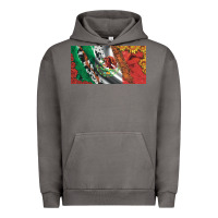 Pigment Tornado mexico flag cowhide leopard sunflower and roses licanse  plate Urban Hoodie - Artiststas